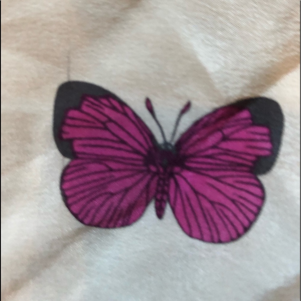 HANAE MORI silk butterfly scarf/head band - Picture 6 of 8